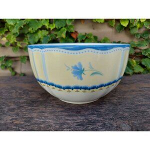 Lenox Provencal Garden Ceramic Bowl 7" Nesting Mixing Bowl